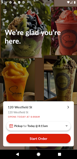 Sevan Juices Screenshot 1