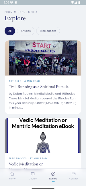 Mindful Media Screenshot 2