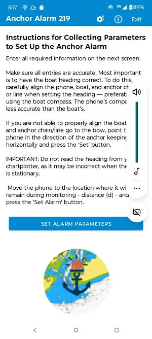 Anchor Alarm 219 Screenshot 2