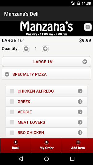 Manzana's Restaurant Screenshot 1