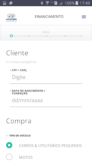 Concessionário Hyundai Financ Screenshot 1