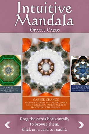 Intuitive Mandala Oracle Cards Screenshot 3