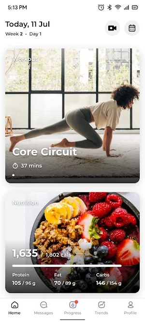 Priority1 Fitness Screenshot 1