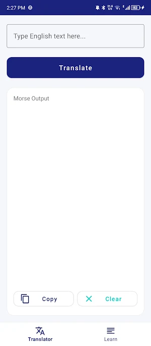 Morse Code Generator Screenshot 0