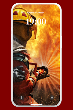 Firefighter Wallpaper 4K Screenshot 3