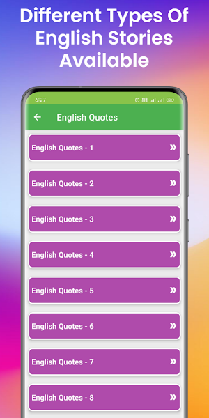 1000+ English Stories Offline Screenshot 3