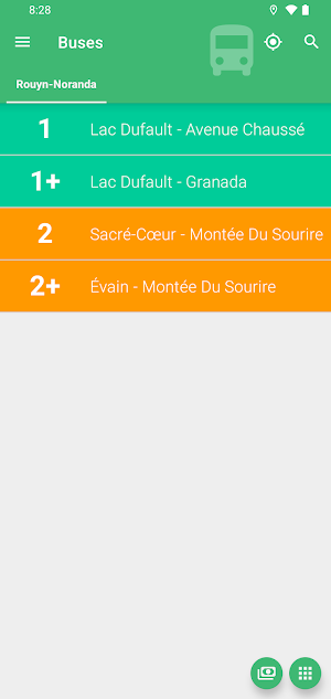 Rouyn-Noranda Bus - MonTransit Screenshot 2