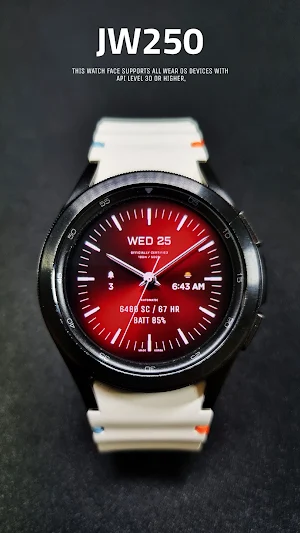 JW250 jwstudio watchface Screenshot 0