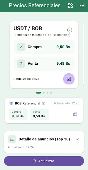 Precio Dólar Bolivia Screenshot 0