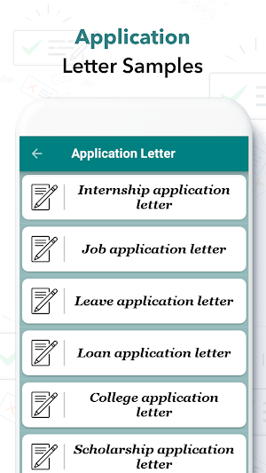 Letter Templates Offline - Letter Writing App Free Screenshot 2