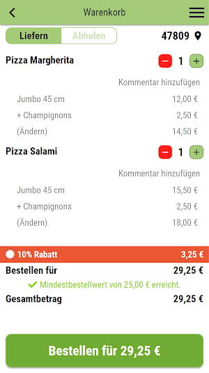 Pizza Boyz Krefeld Screenshot 1
