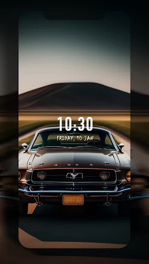 Mustang Car GT 4K Wallpaper Screenshot 0