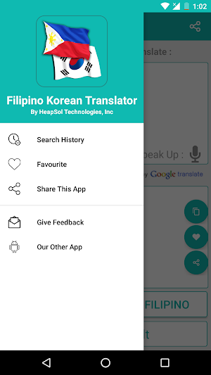 Filipino Korean Translator Screenshot 0