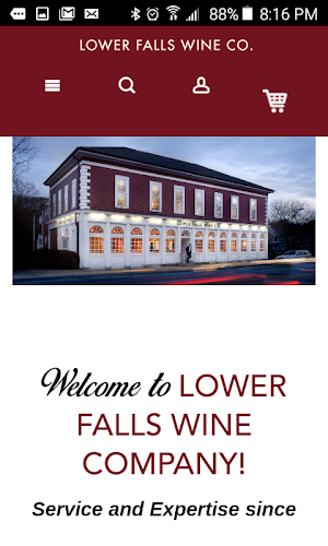 Lower Falls Wine Co. Screenshot 1