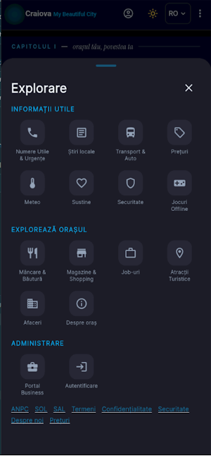 Craiova App Screenshot 2