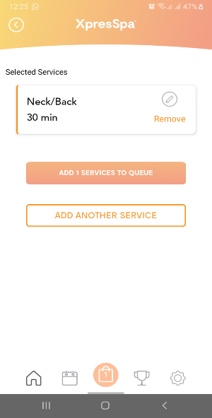 XpresSpa Screenshot 2