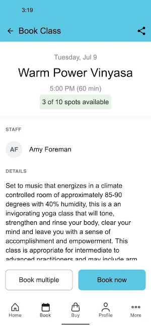 True Yoga Evergreen Screenshot 2