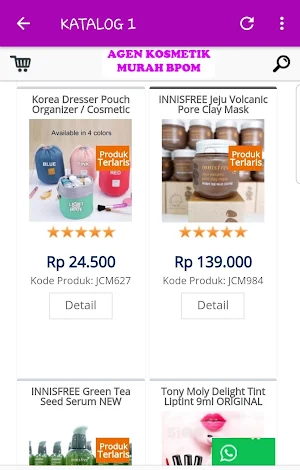 Supplier Kosmetik Korea Screenshot 0