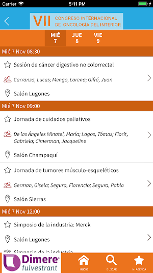 VII Congreso Internacional de Oncología del Interi Screenshot 1
