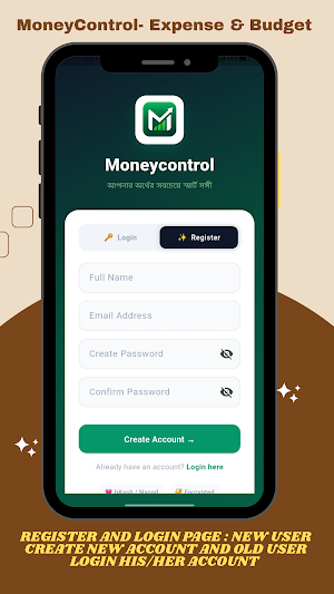 MoneyControl-Expense & Budget Screenshot 1