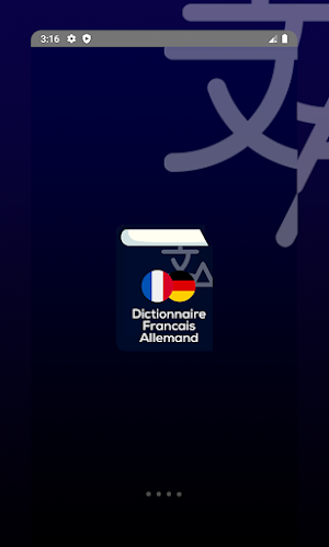 Dictionnaire Francais Allemand Screenshot 0