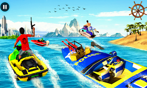 Police Jetski Boat Racing Game Top Speed Boat Game Screenshot 2