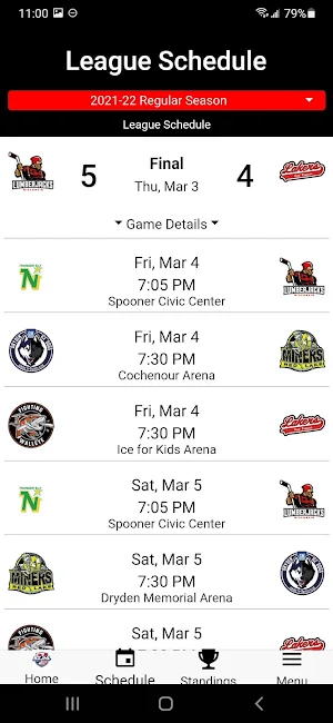 SIJHL Screenshot 2