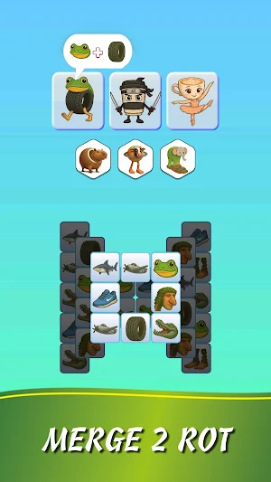 Merge Rot : Tung Tung Brain Screenshot 1