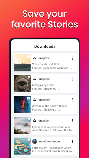 BaroSave for Instagram: Video Downloader Screenshot 1