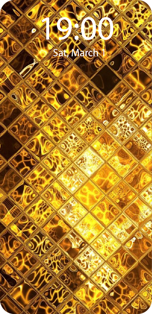 Gold Live Wallpaper Parallax Screenshot 2