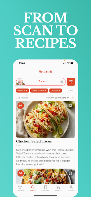 LazyCook: Recipe Book & Scan Screenshot 3