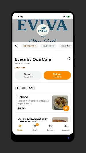 Eviva by Opa Cafe Screenshot 1