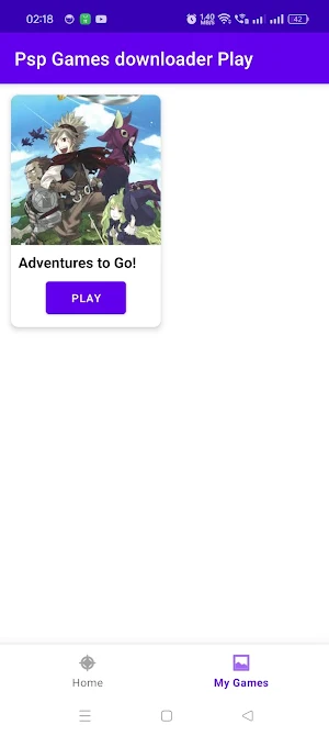 PSP Games Emulator & Library Screenshot 3