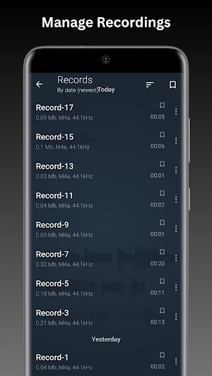 Voice Recorder Screenshot 1