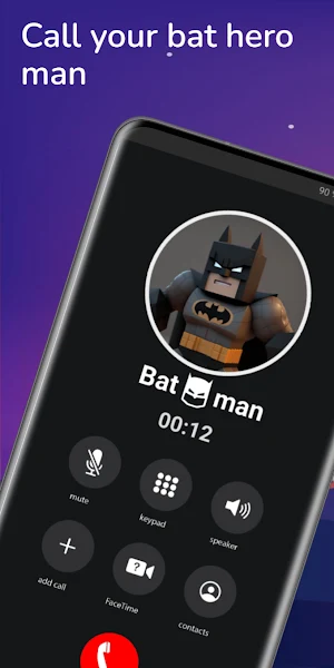 Call Bat hero man Screenshot 0
