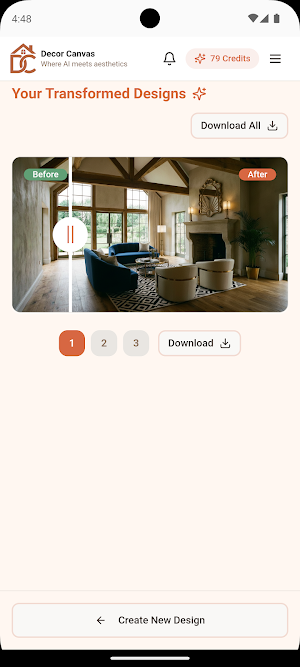 Decor Canvas: AI Room Design Screenshot 2