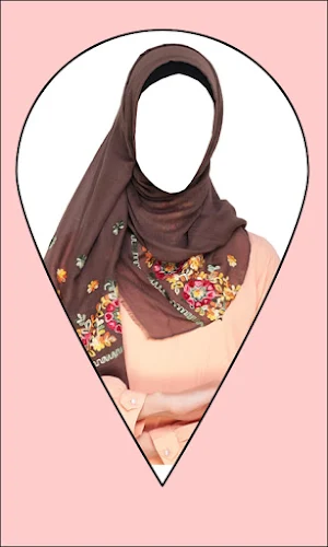 Women Hijab Scarf Photo Suit Screenshot 0