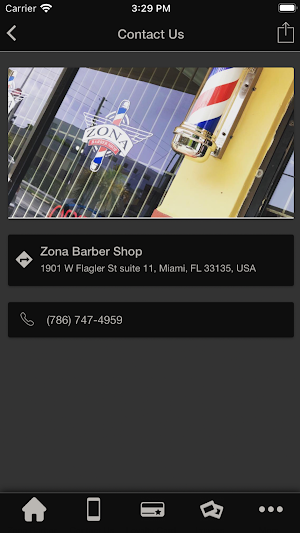Zona Barbershop Screenshot 2