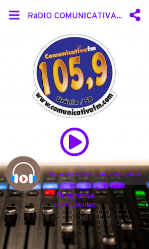 Rádio comunicativa FM 105-09 Screenshot 0