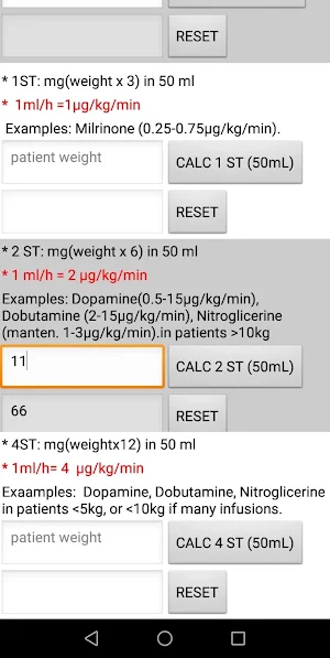 ICC Pediatric Standard Infusio Screenshot 1