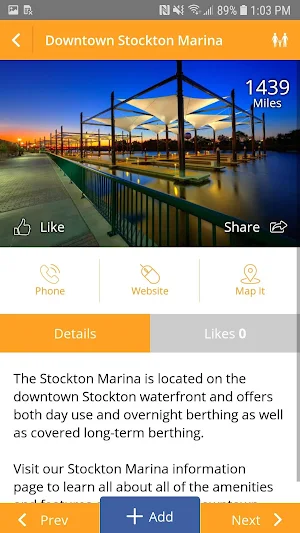 Visit Stockton CA! Screenshot 1