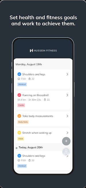 Hussein Fitness Screenshot 3