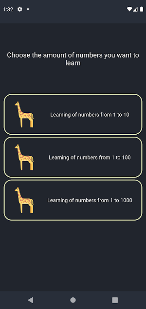 Numbers in Afrikaans language Screenshot 1