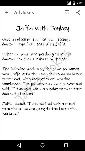 Jaffa Jokes Screenshot 1