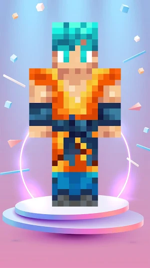 DBZ Skin for Minecraft Screenshot 0