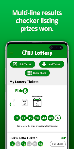 New Jersey Lottery Results Screenshot 2