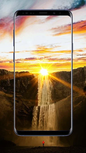 Waterfall Wallpapers and Backg Screenshot 2