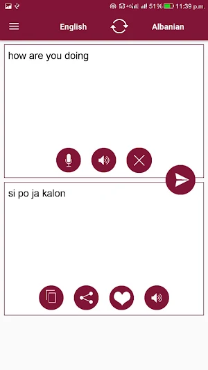 Albanian - English Translator Screenshot 1