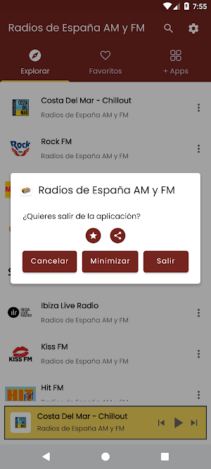 Radios de España AM y FM Screenshot 1