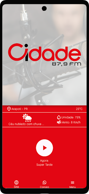 Cidade FM - Arapoti - PR Screenshot 0